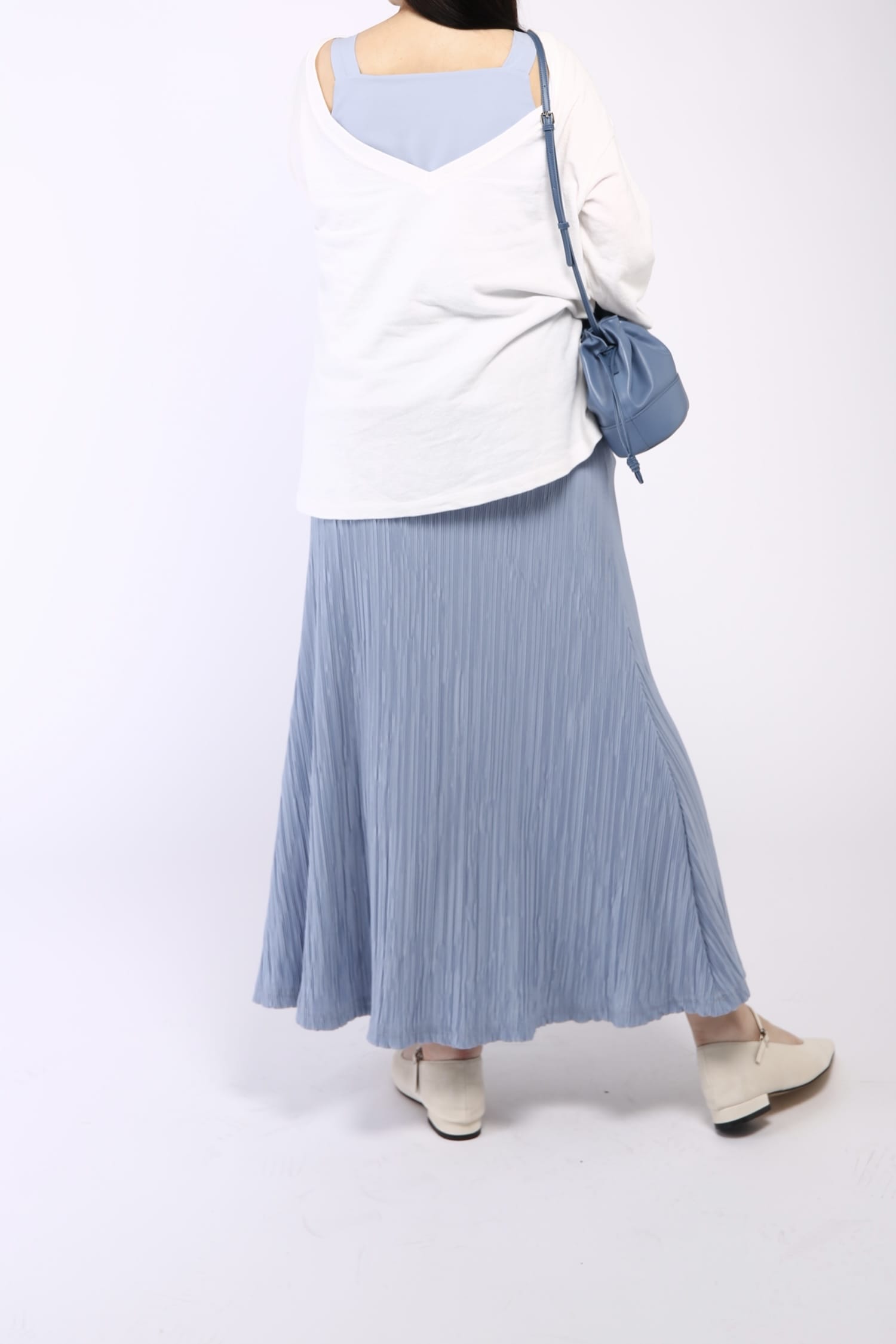 リブマーメイドスカート