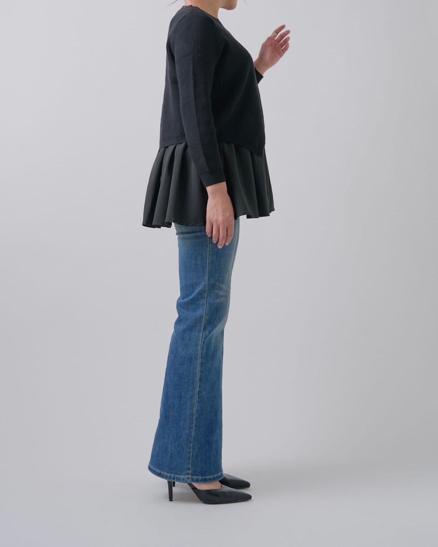 ヒゲウォッシュドデニム