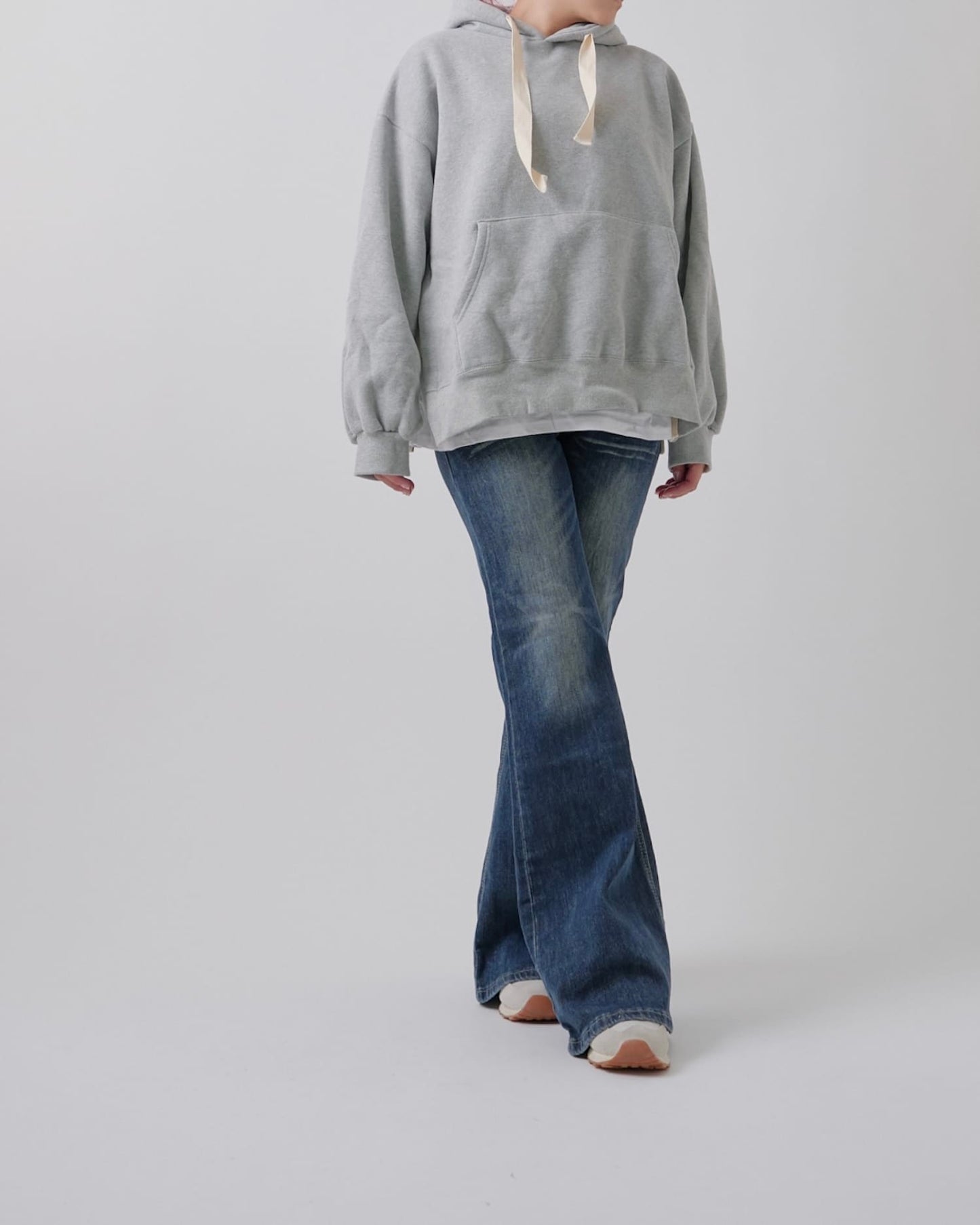 ヒゲウォッシュドデニム