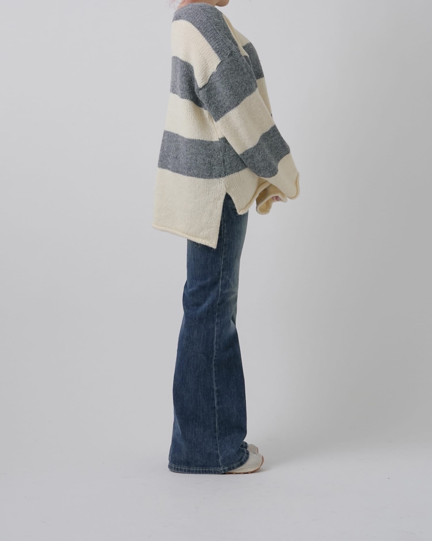 ヒゲウォッシュドデニム