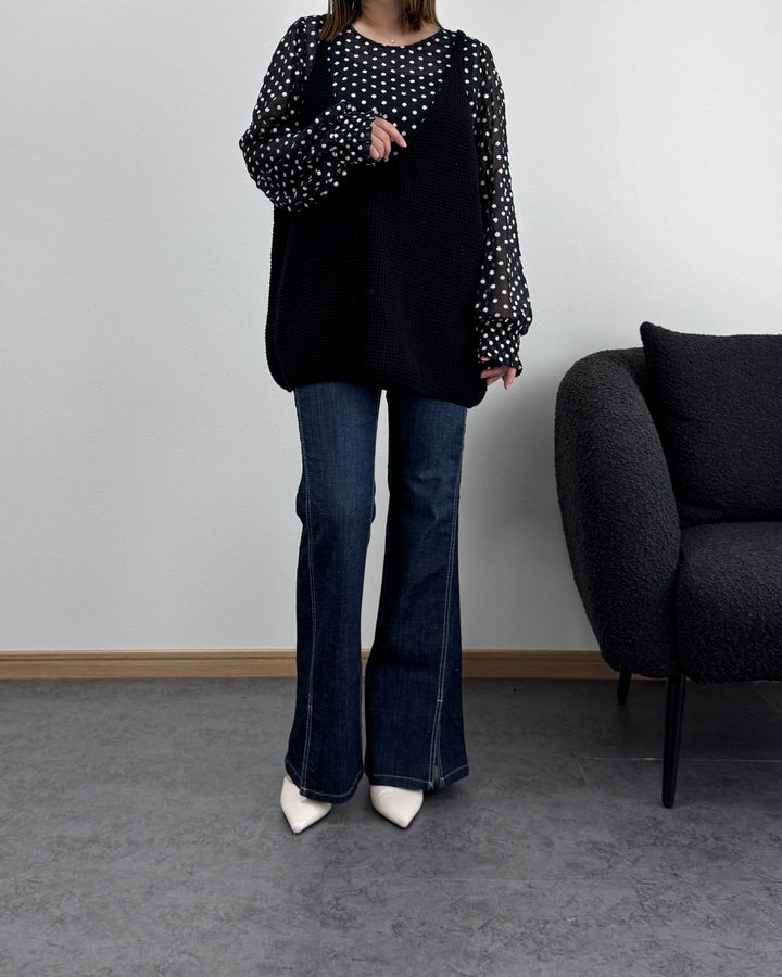 スプリングニットベスト