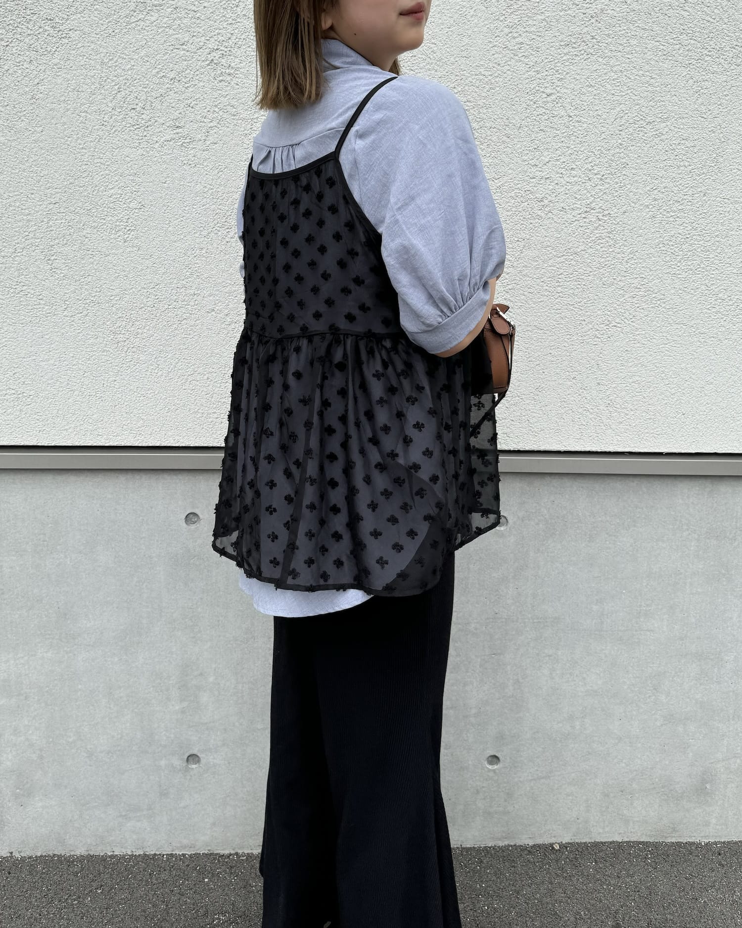小花刺繍シアービスチェ