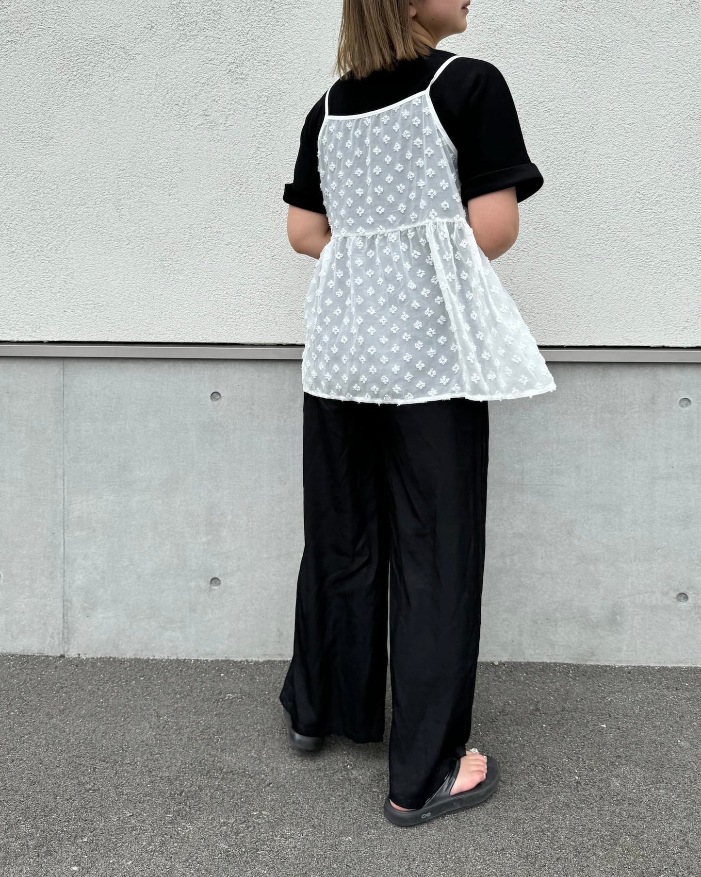 小花刺繍シアービスチェ