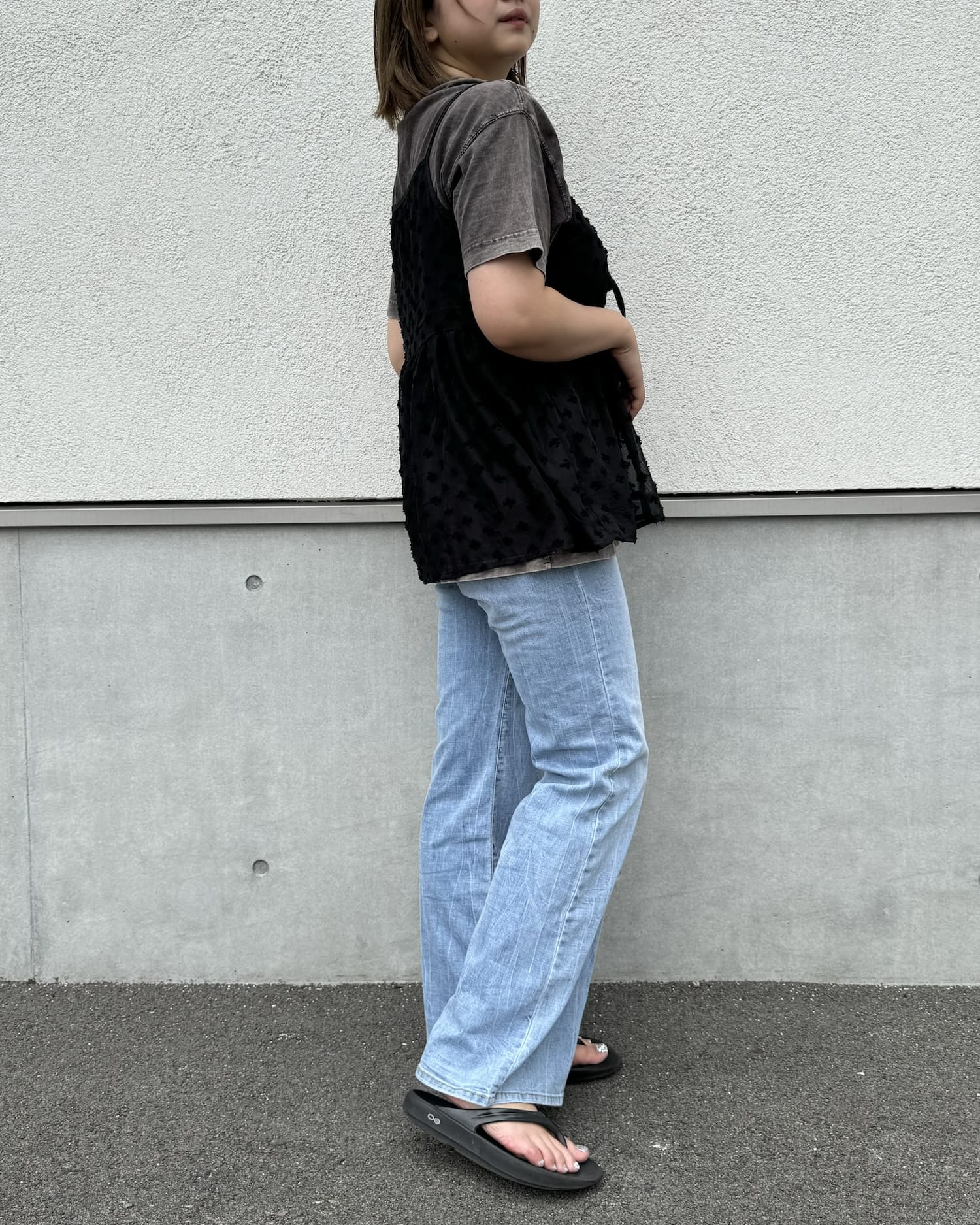 小花刺繍シアービスチェ