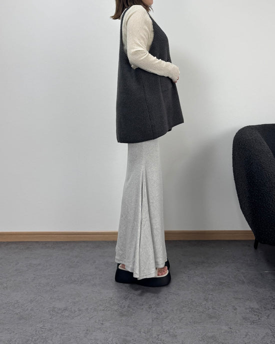 ボーダーマーメイドスカート