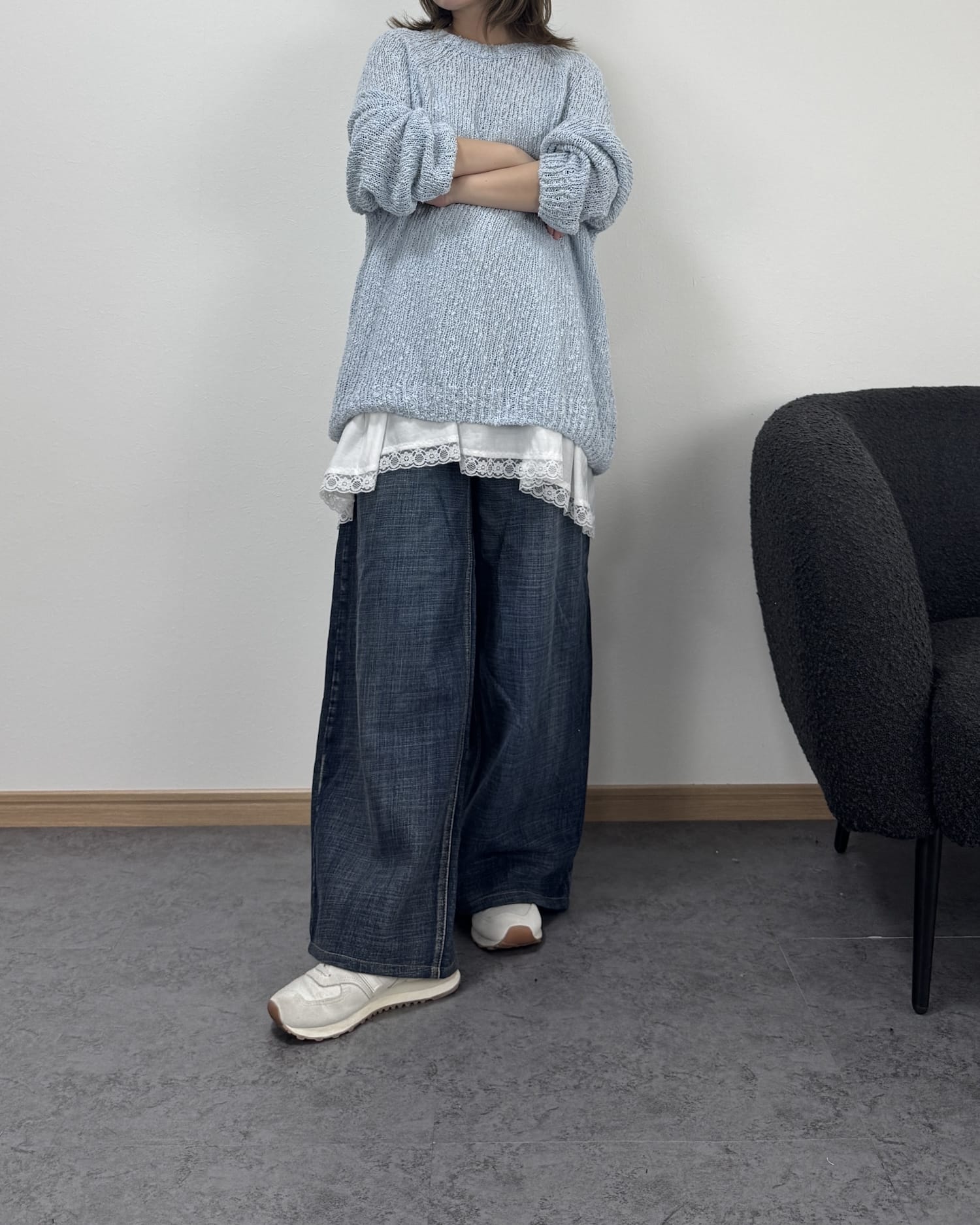 レースビスチェチュニック