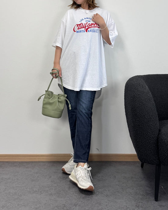 【6/18までのセール価格】クロップドストレート生デニム