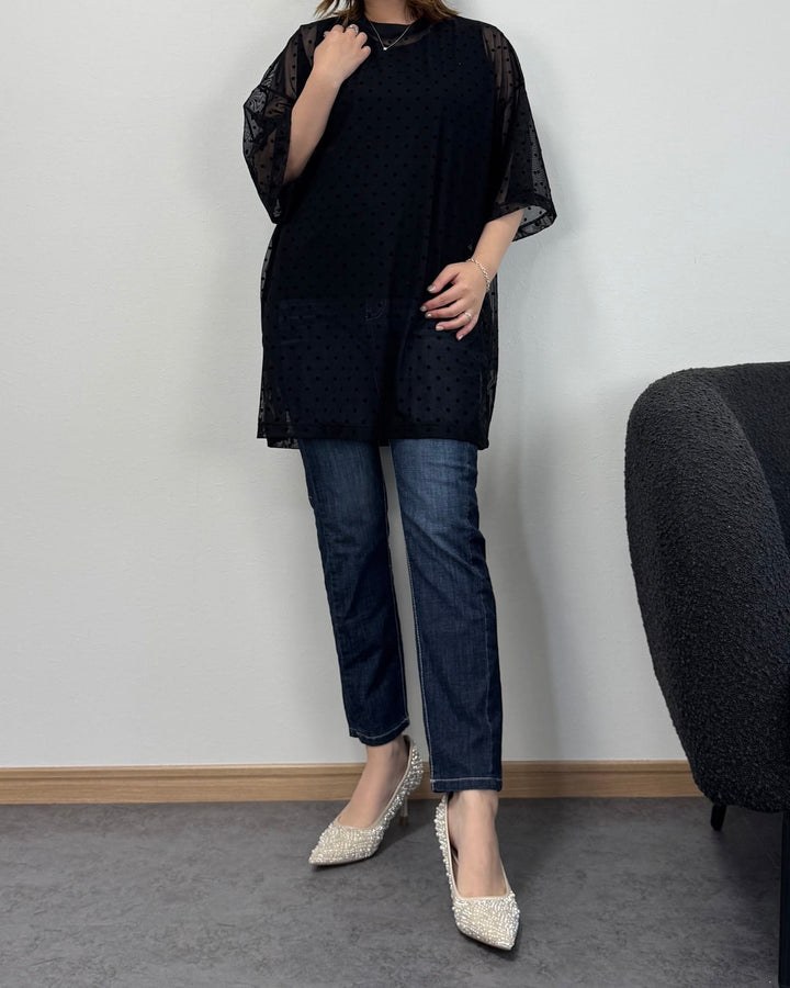 【6/18までのセール価格】クロップドストレート生デニム