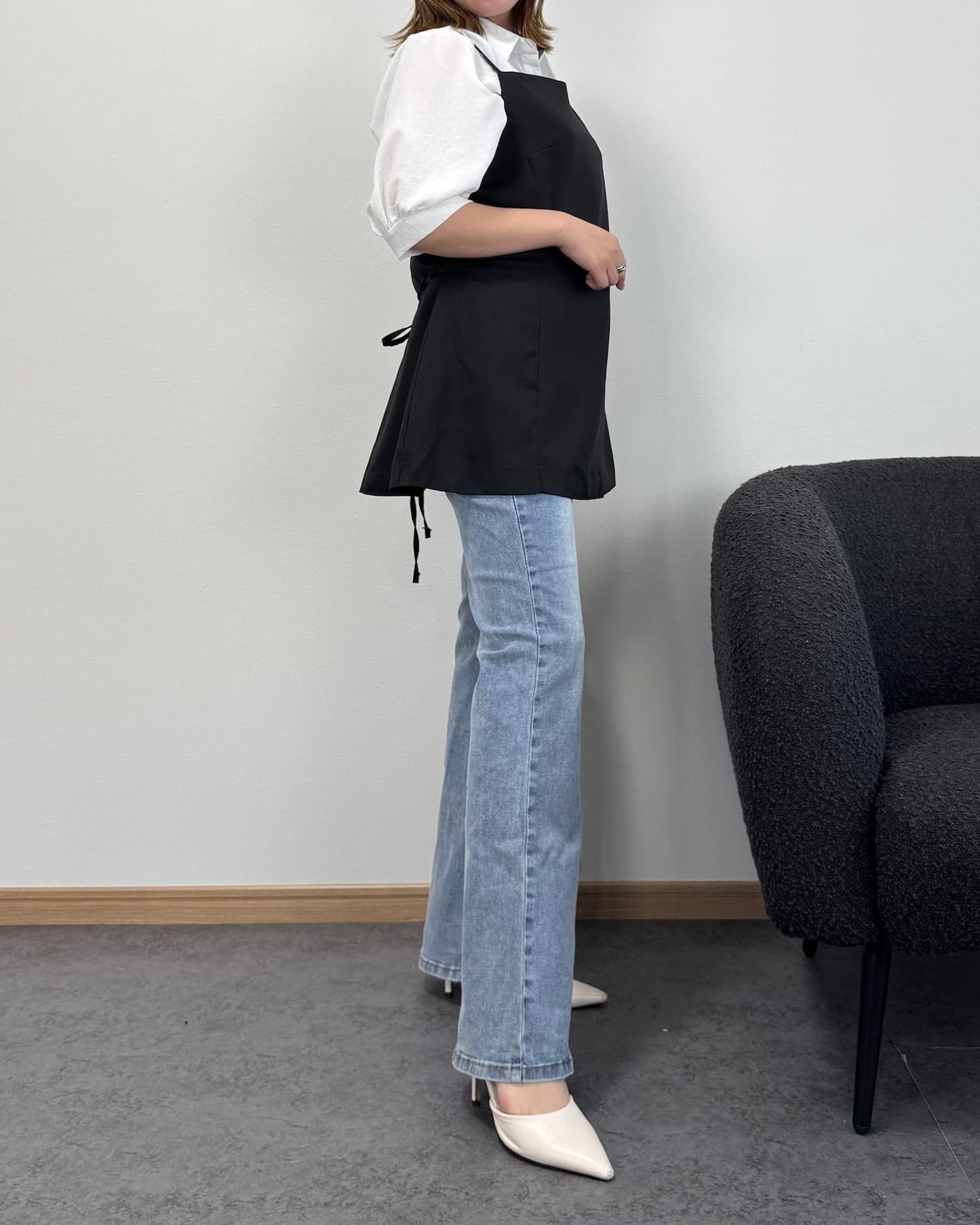 【6/25までのセール価格】ロングビスチェセットアップ