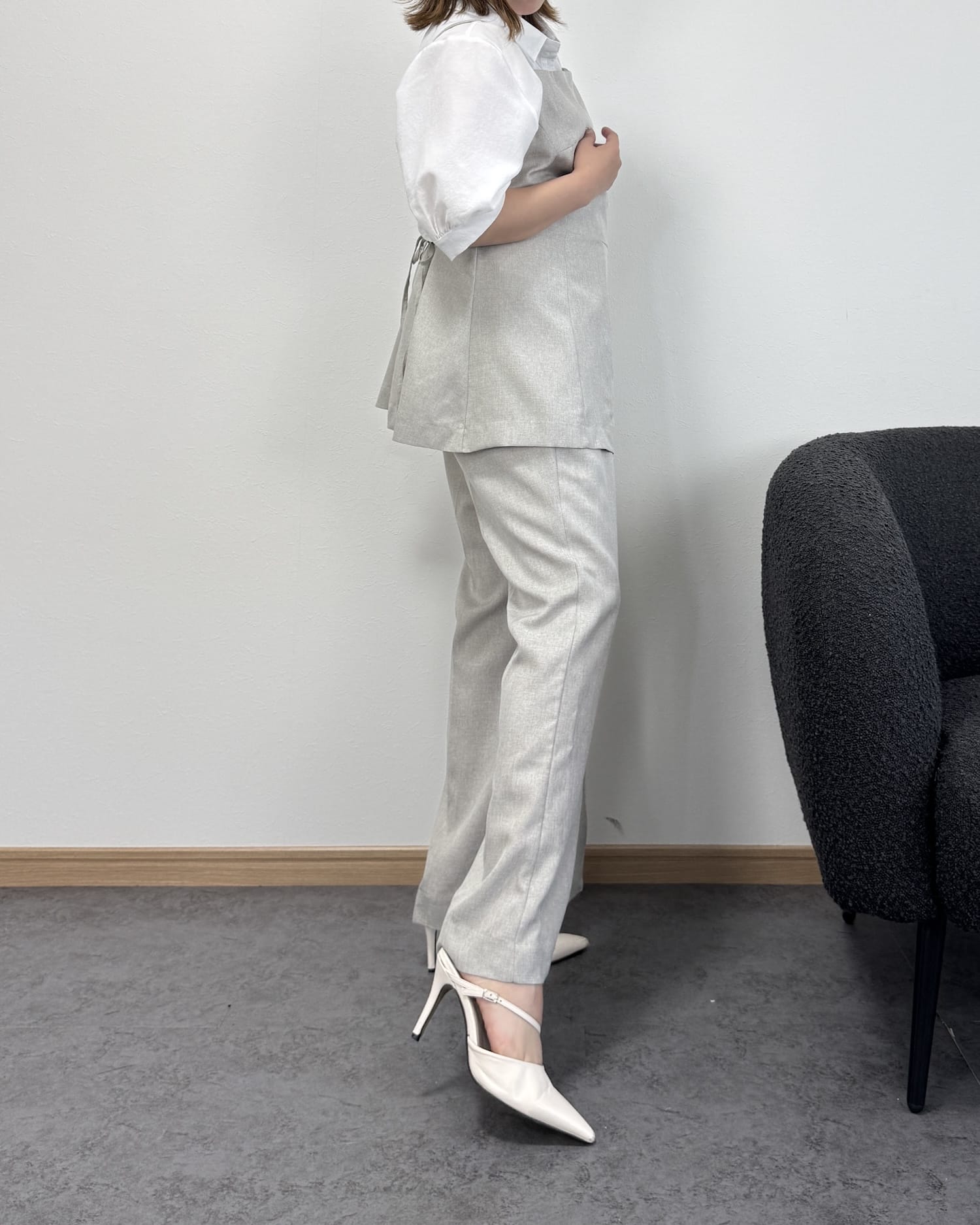 【6/25までのセール価格】ロングビスチェセットアップ