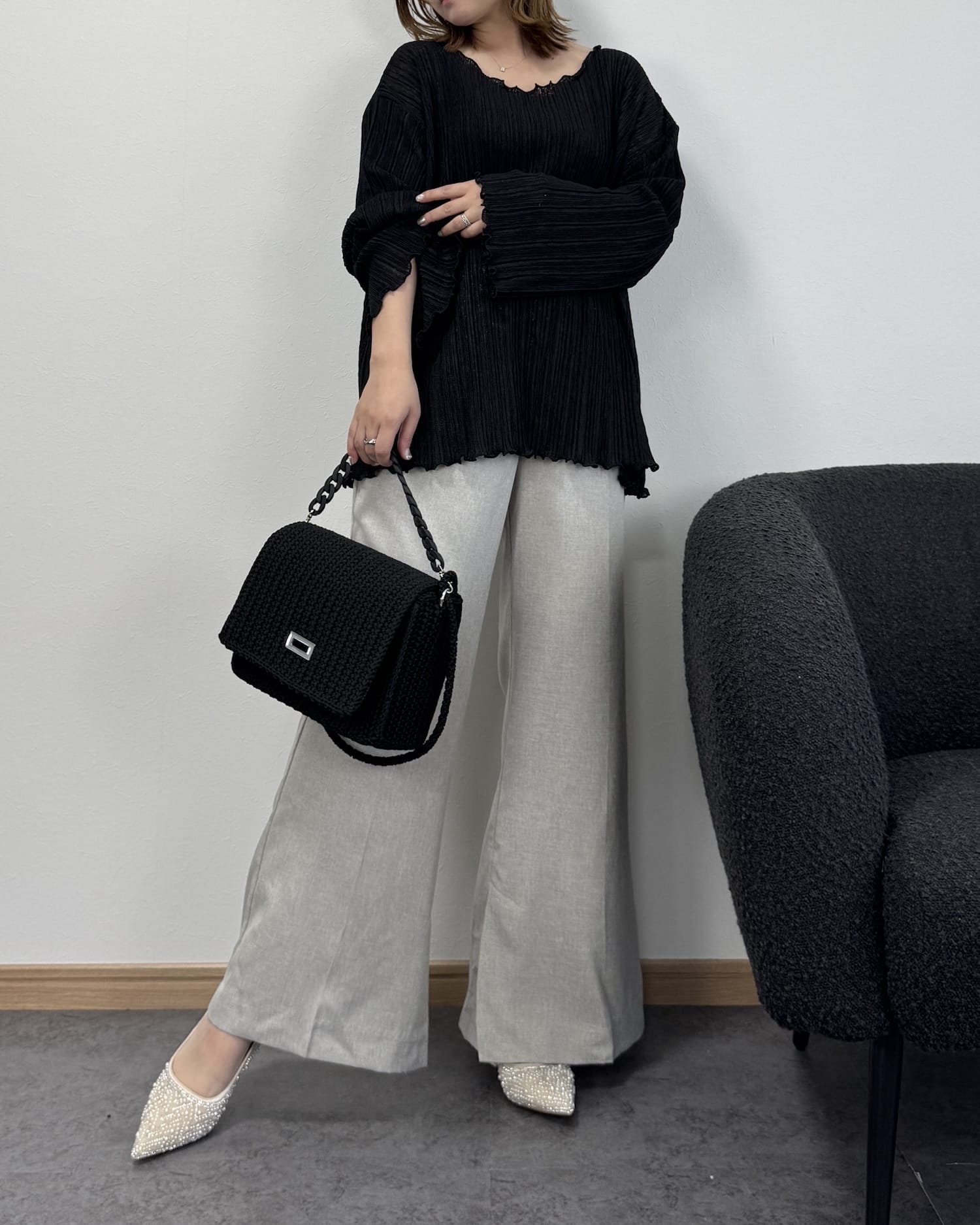 【6/25までのセール価格】ロングビスチェセットアップ
