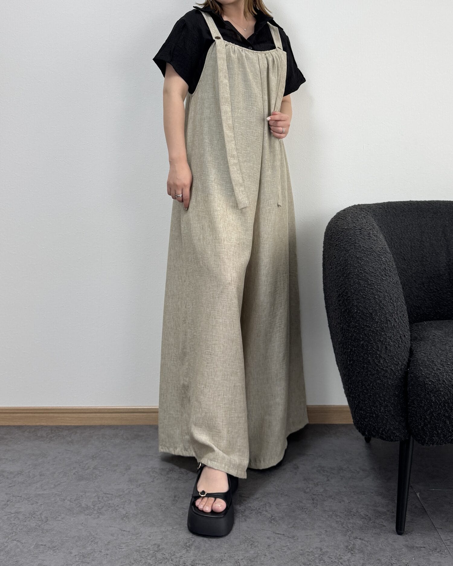 【7/9までのセール価格】体型カバーリラックスオールインワン