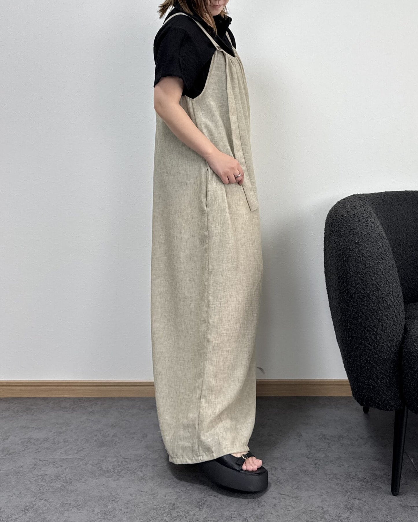 【7/9までのセール価格】体型カバーリラックスオールインワン