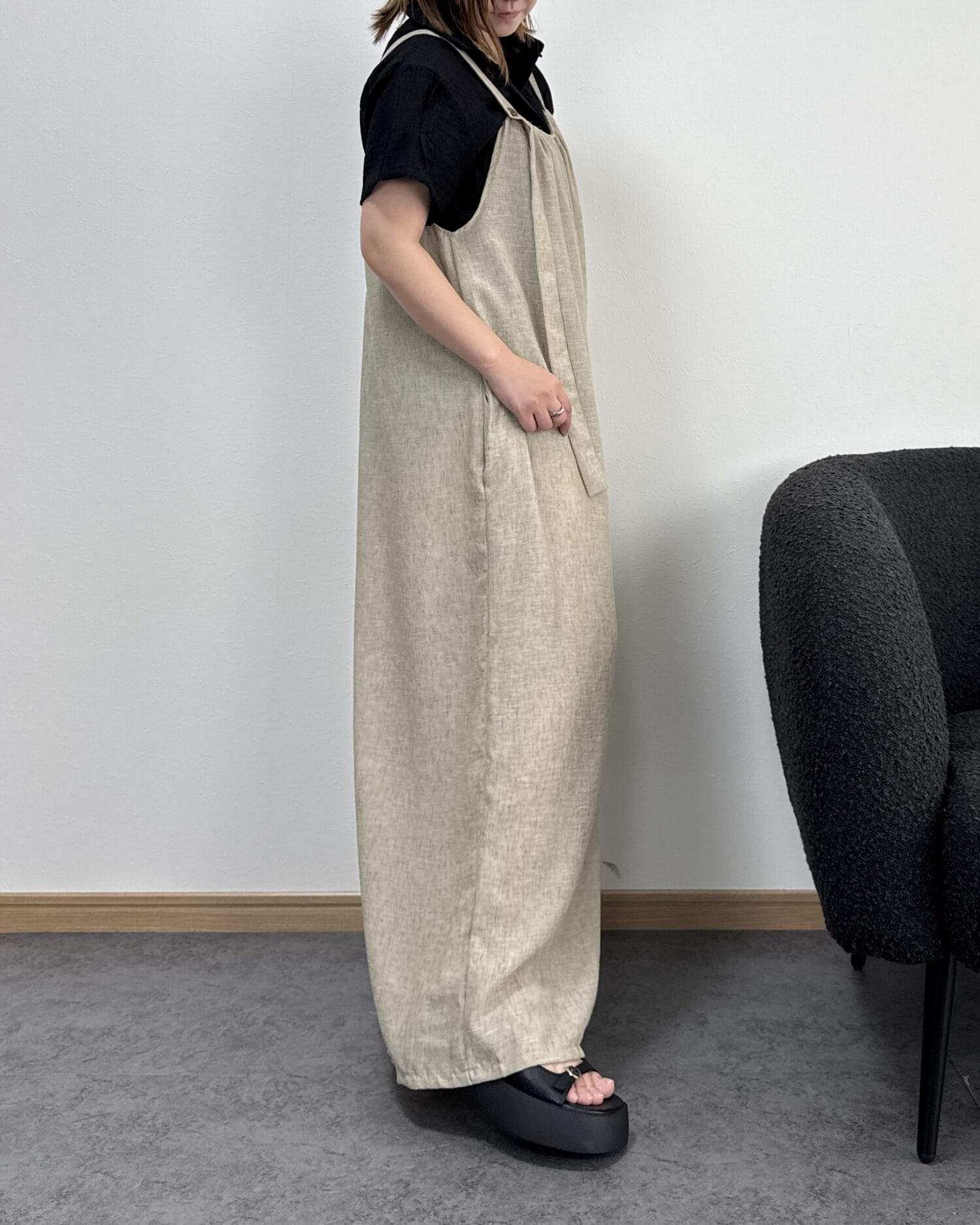 【7/9までのセール価格】体型カバーリラックスオールインワン