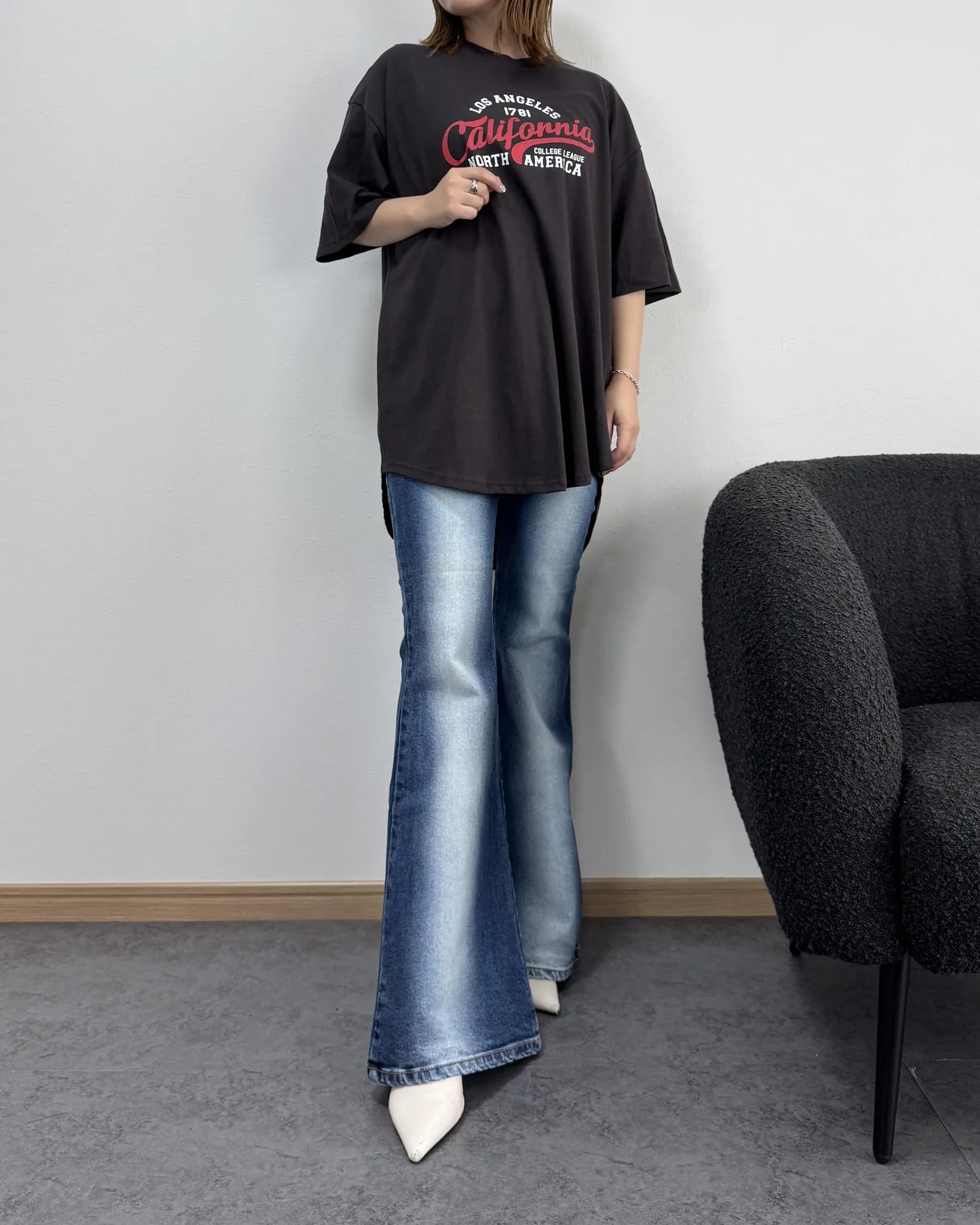 【7/2までのセール価格】カリフォルニアロゴオーバーTシャツ