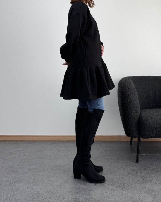 【美シルエット】ロングブーツ