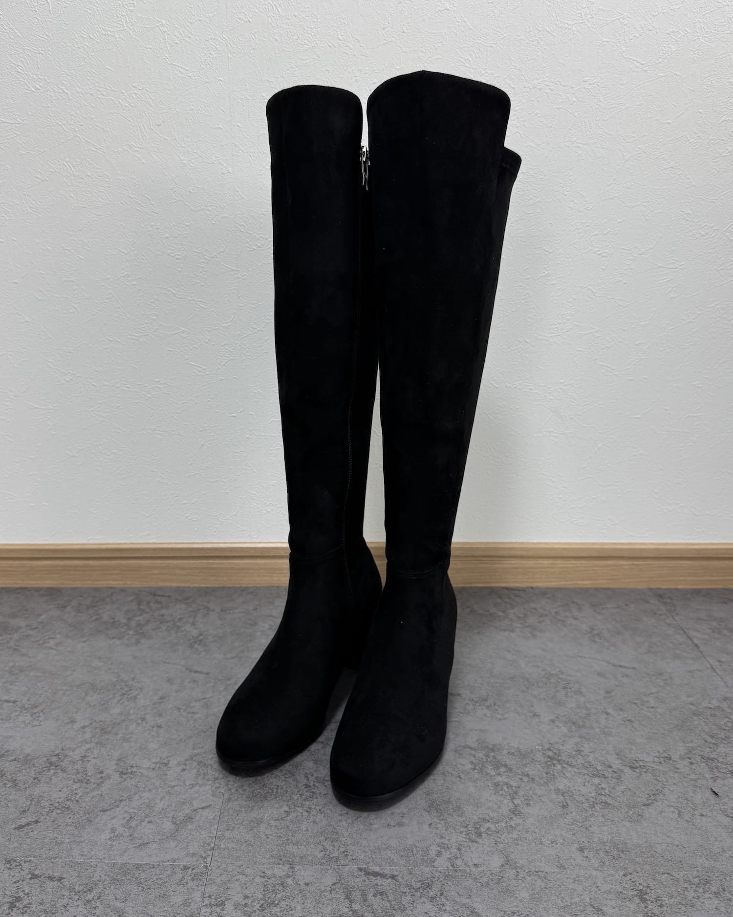 【美シルエット】ロングブーツ