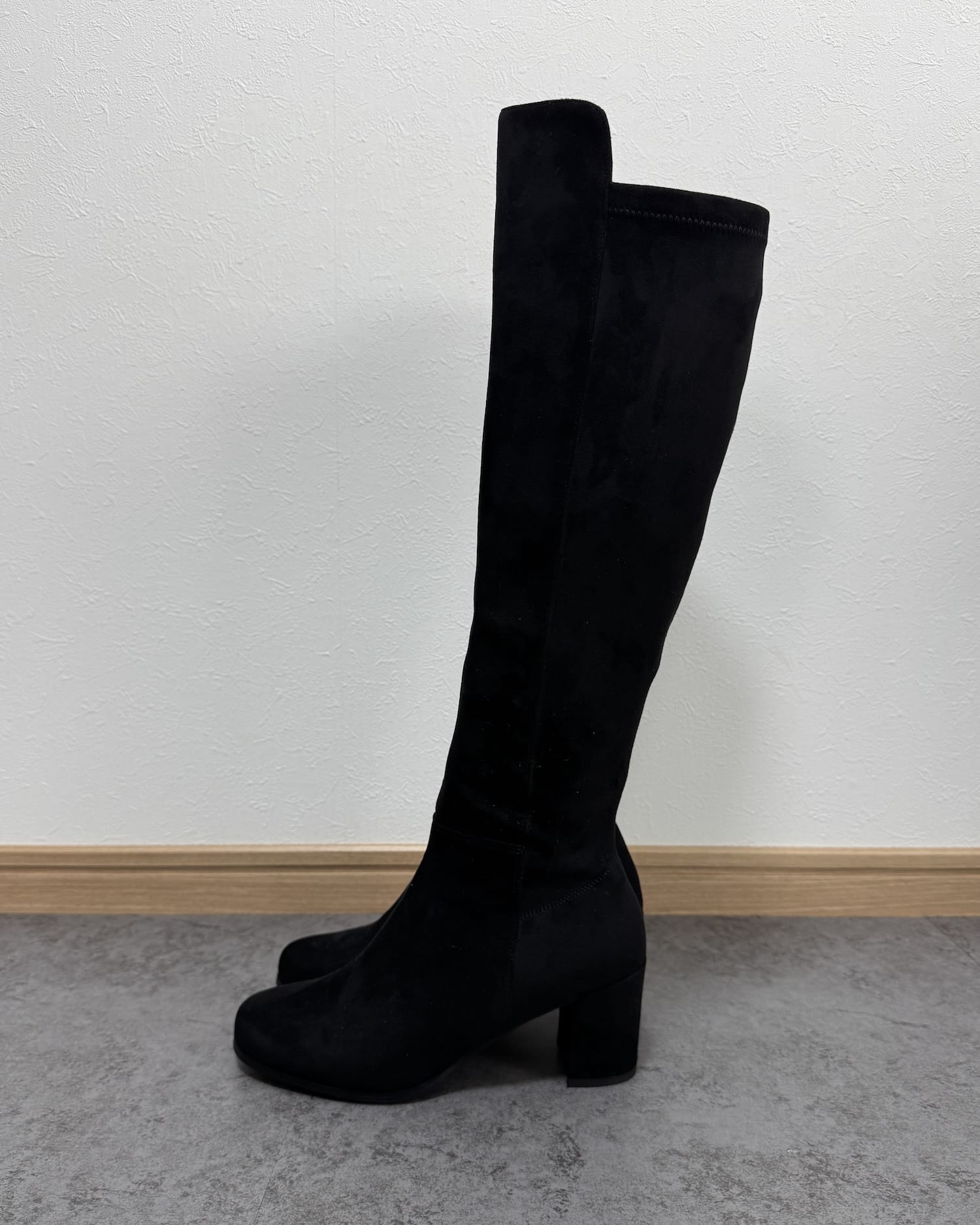 【美シルエット】ロングブーツ