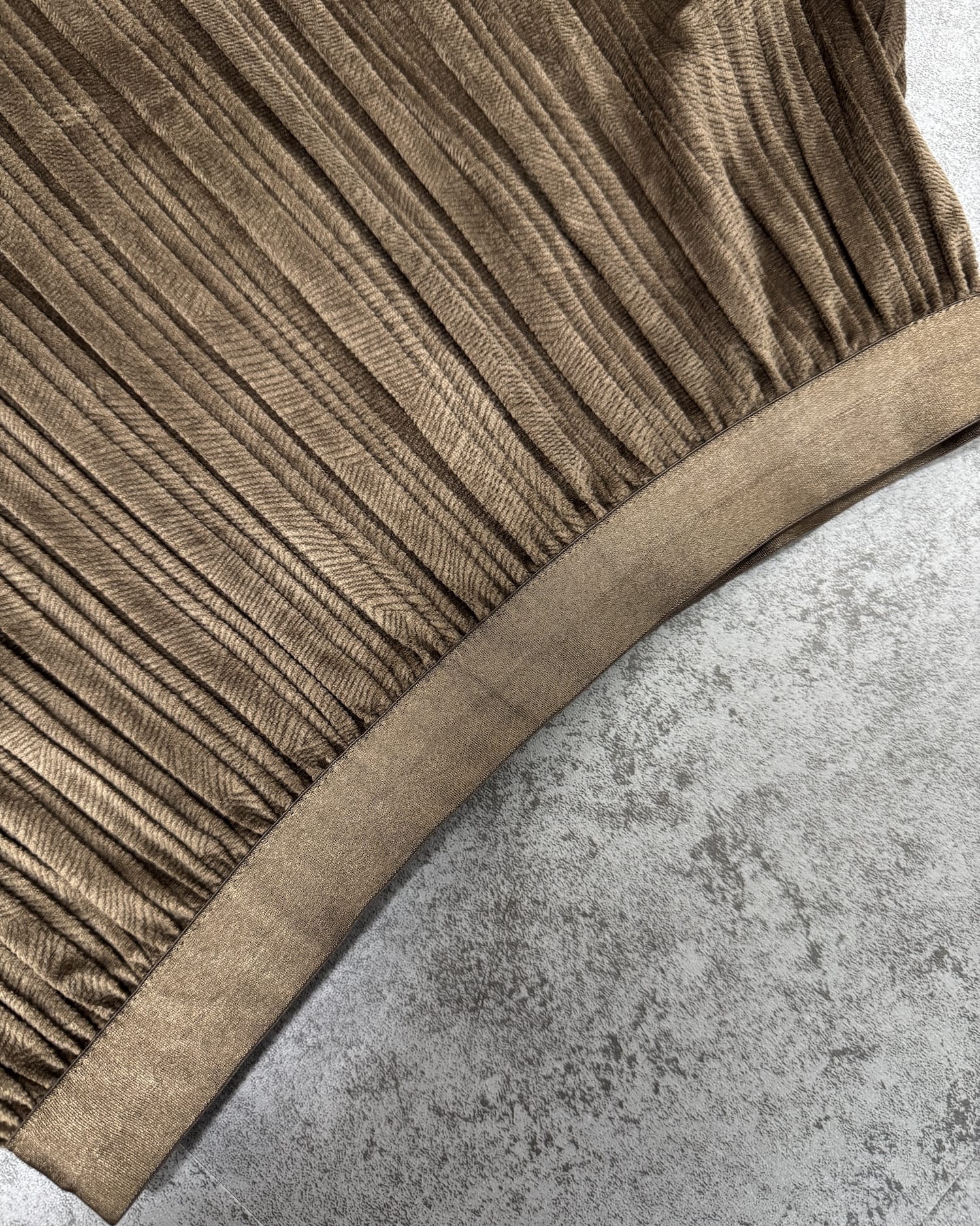 ベロア風ロングスカート