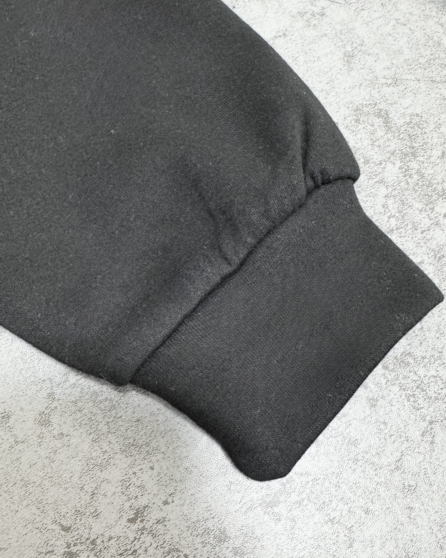 異素材コンビ裏起毛パーカー