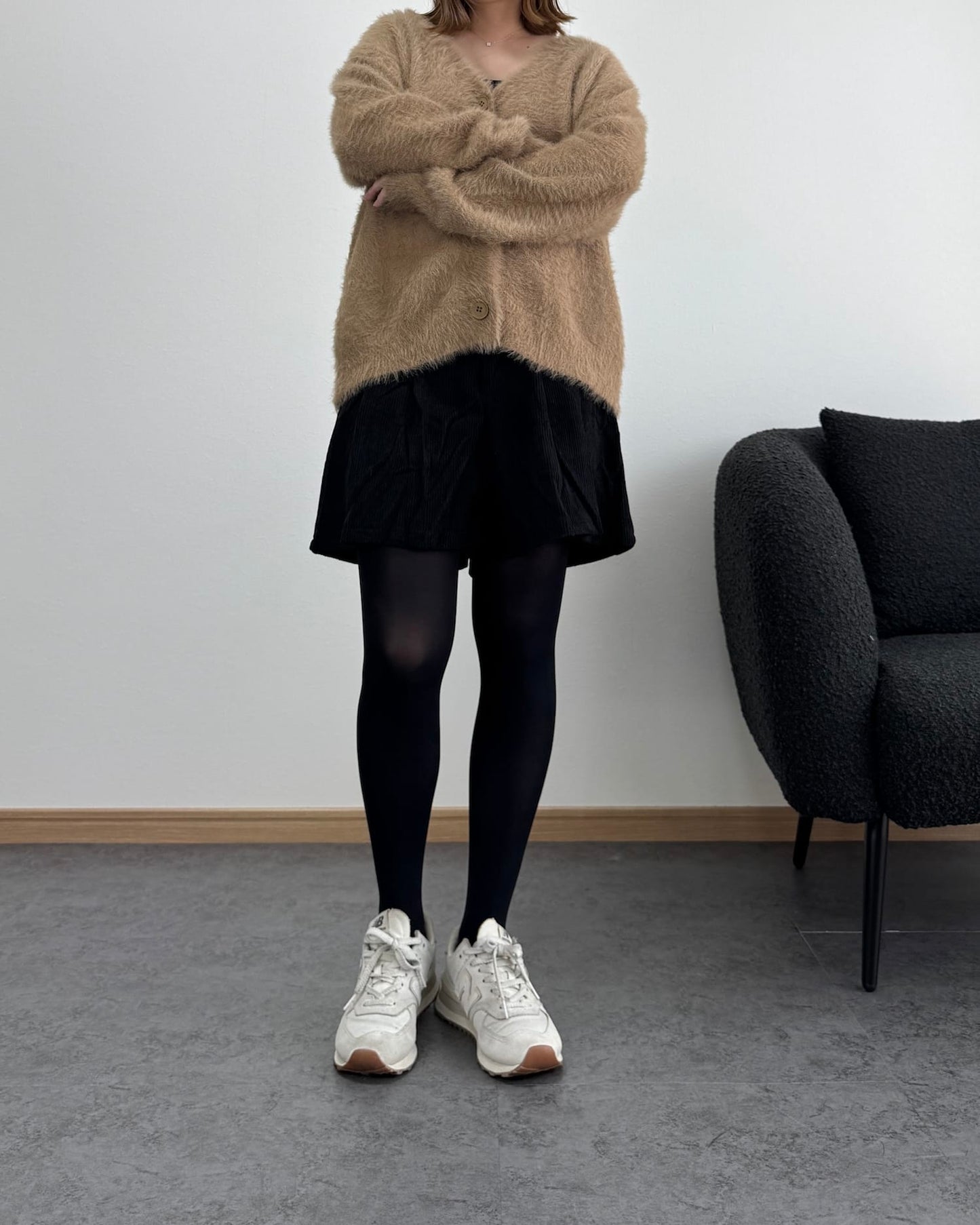 コーデュロイタックショートパンツ【O.W-beside-】