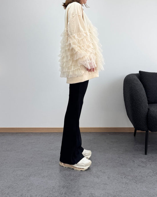 チュールコンビロングトレーナー