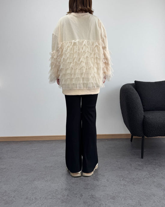 チュールコンビロングトレーナー