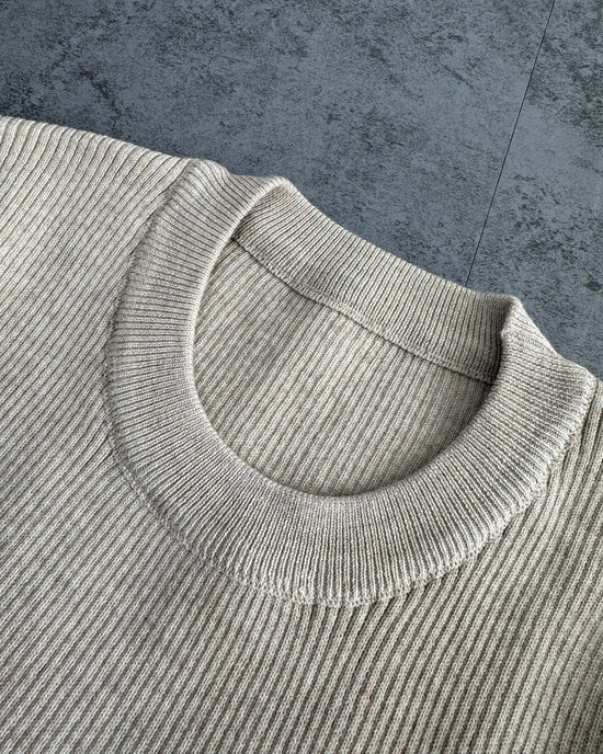 プリーツハイウエスト切り替えワンピース