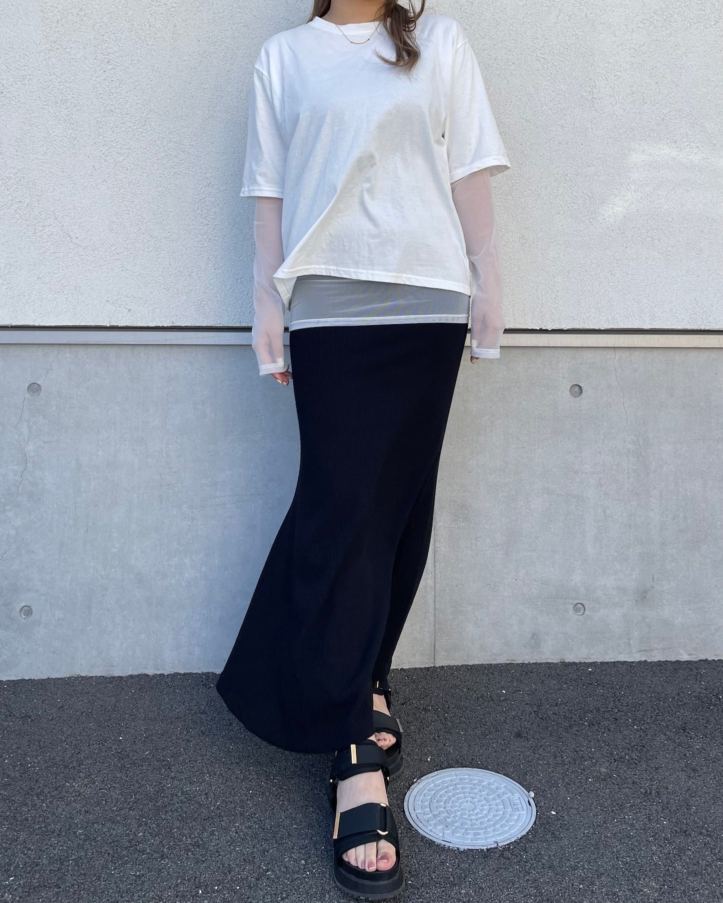 シースルードッキングTシャツ