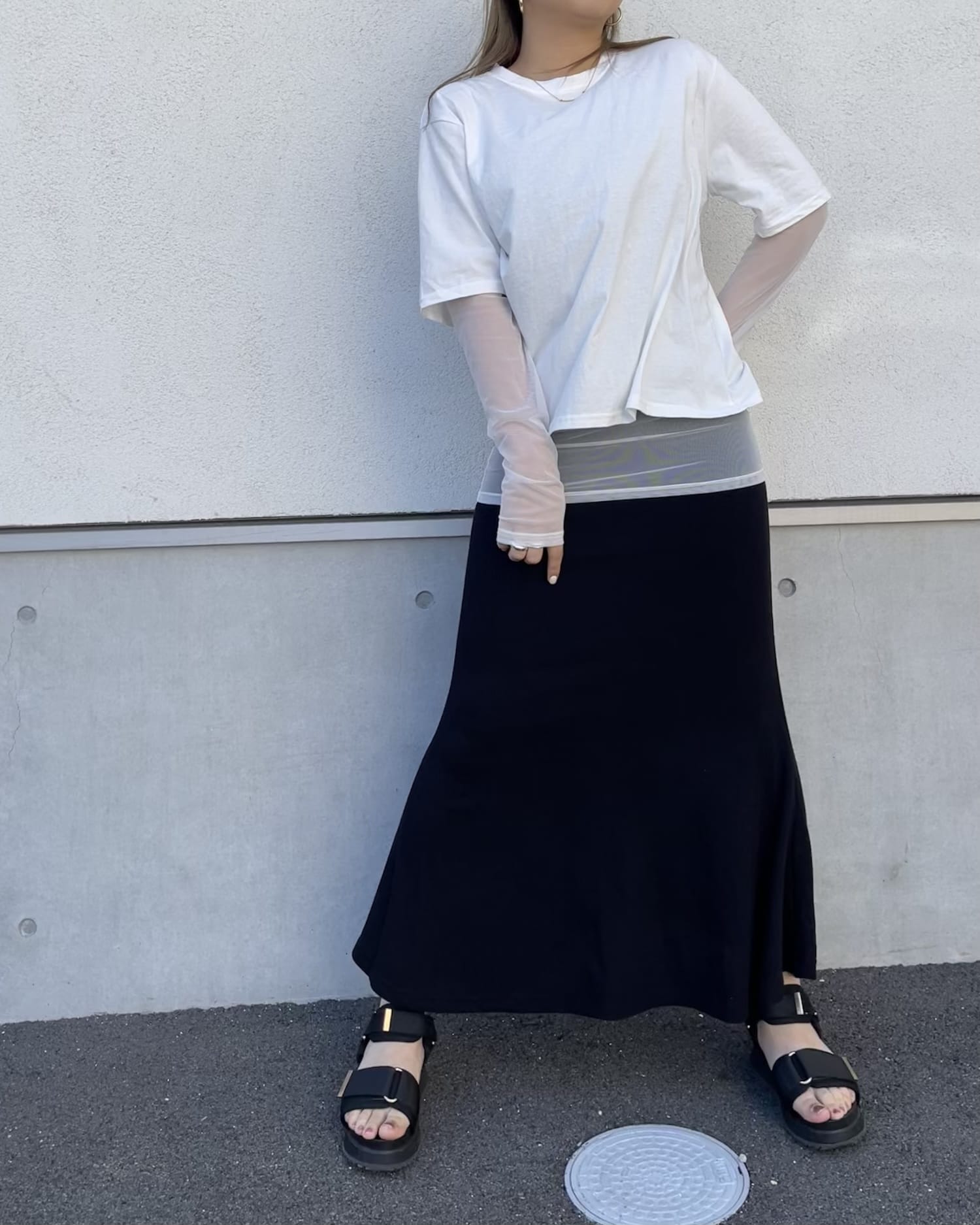 シースルードッキングTシャツ