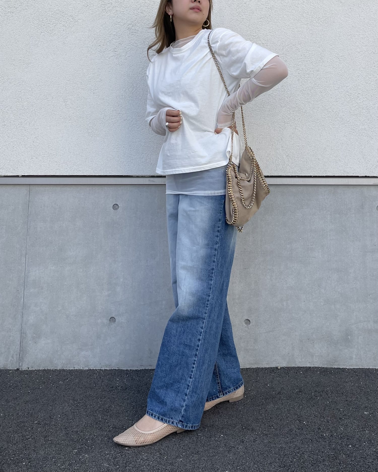 シースルードッキングTシャツ