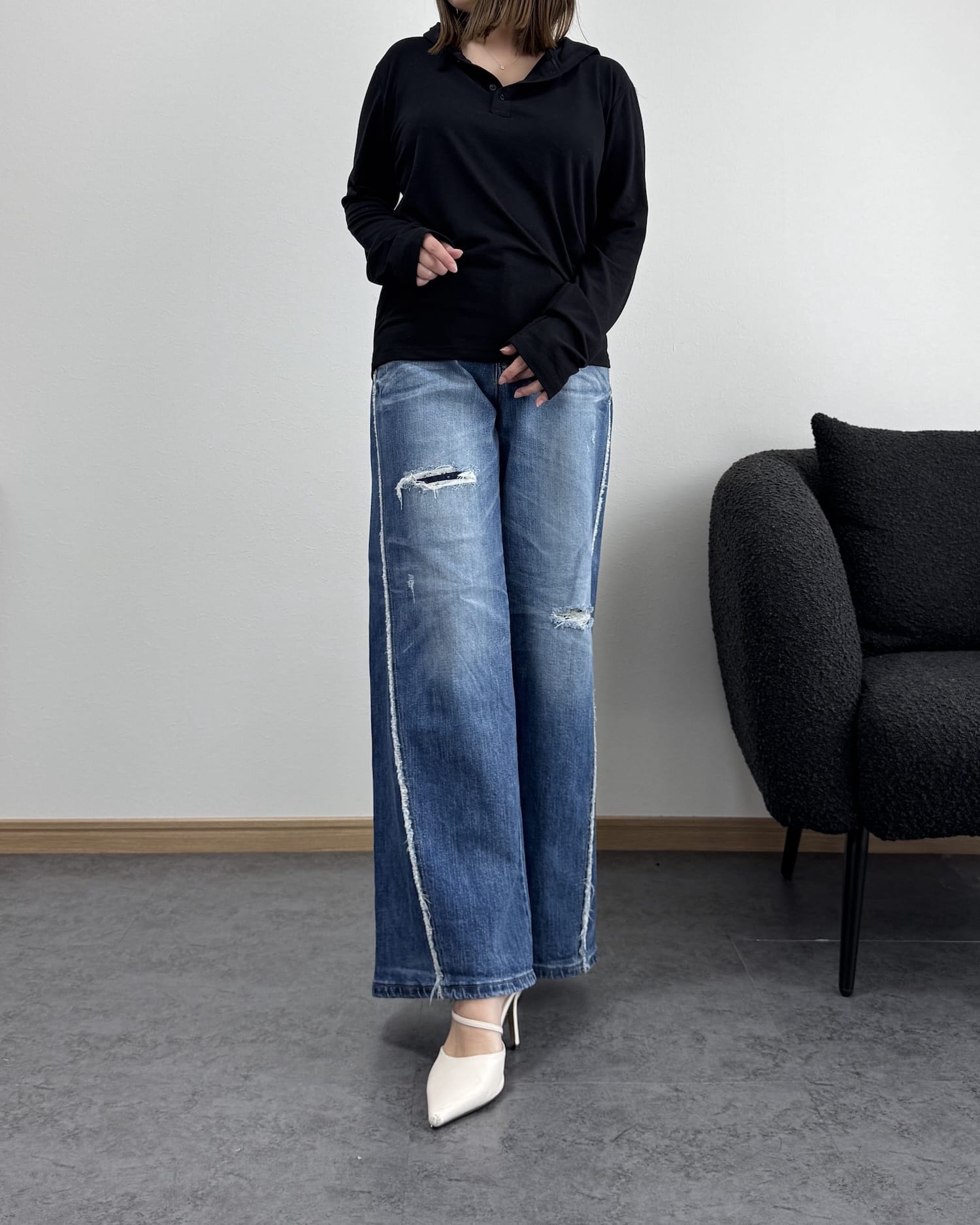 ソフトタッチヘンリーパーカー