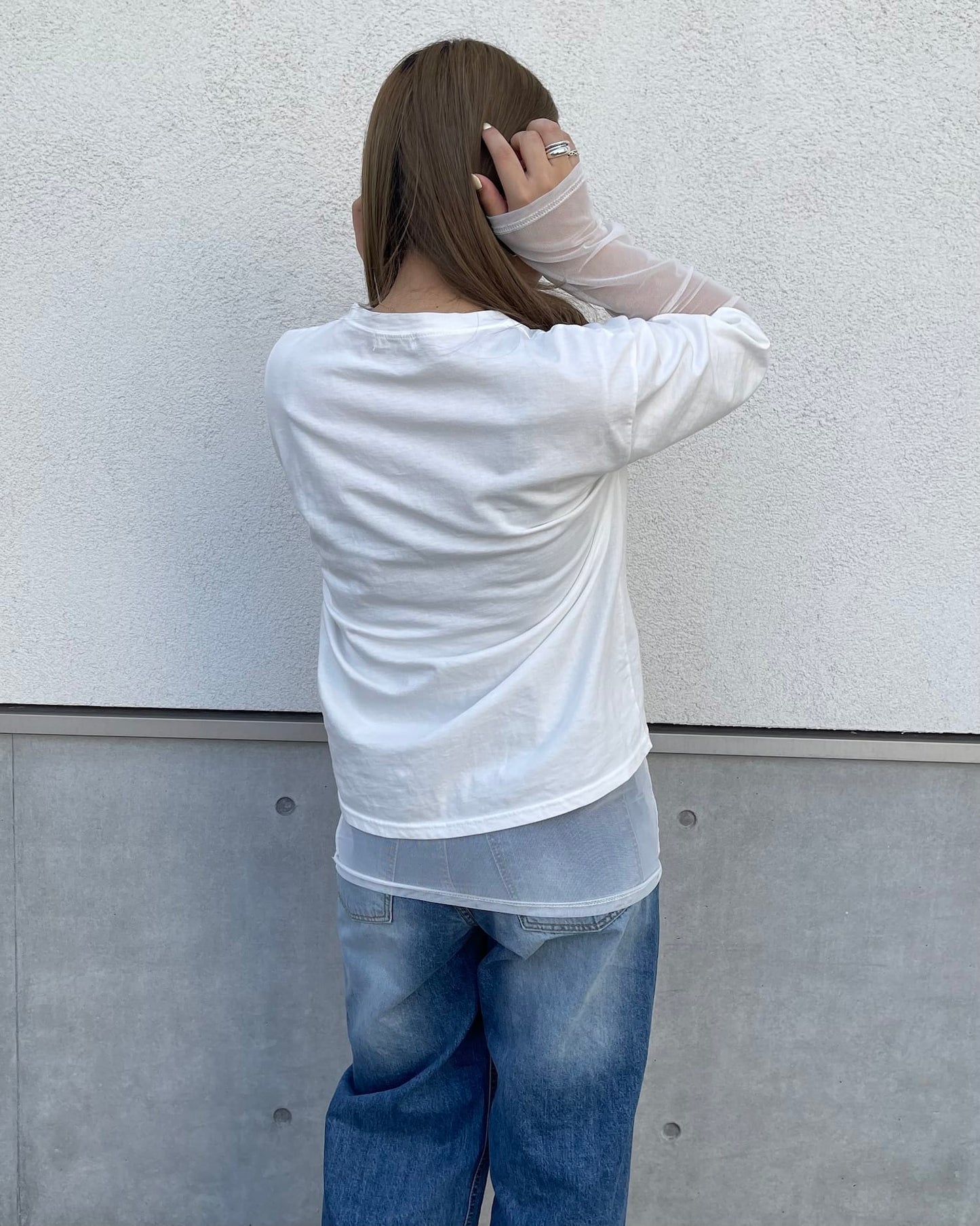 シースルードッキングTシャツ