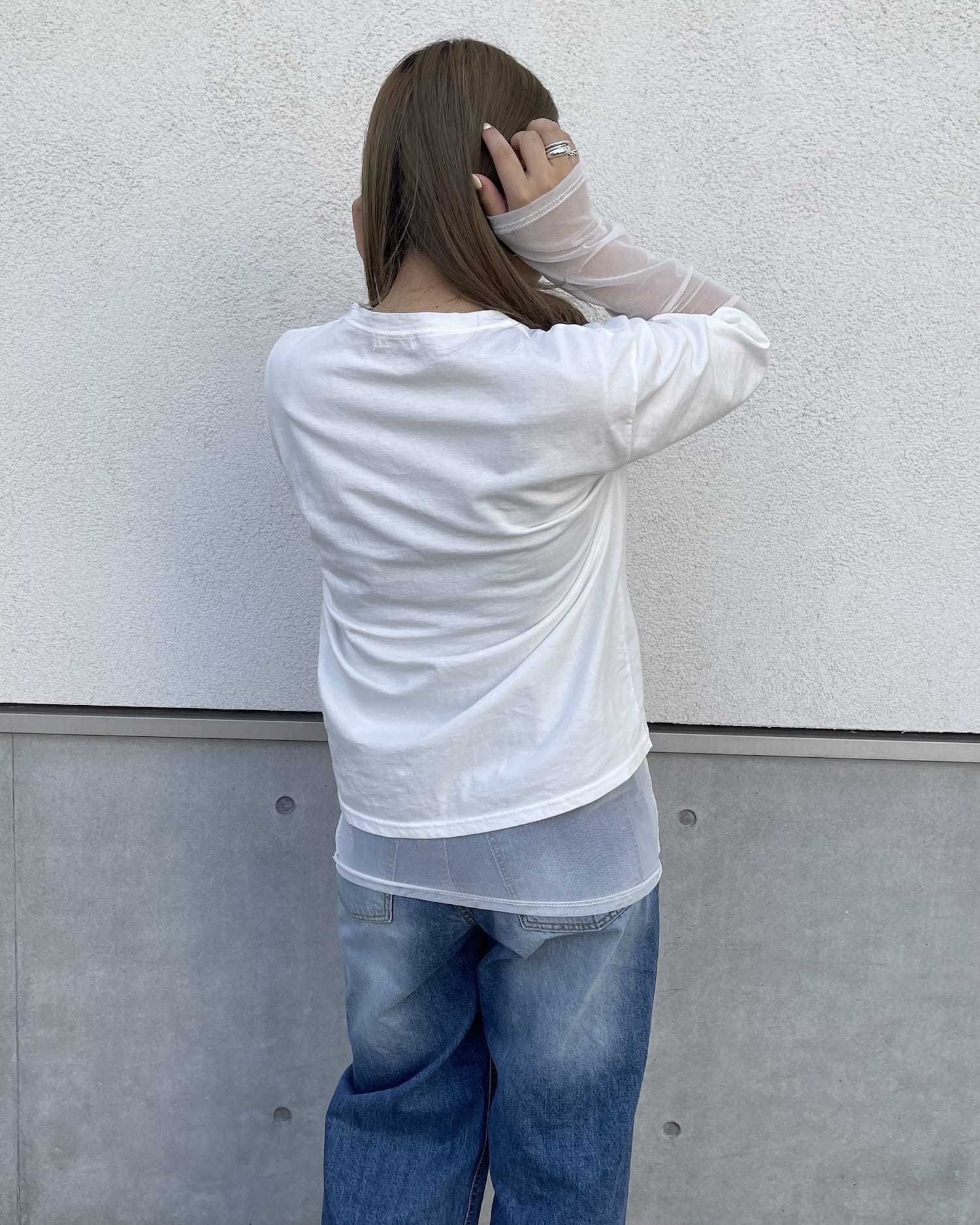 シースルードッキングTシャツ