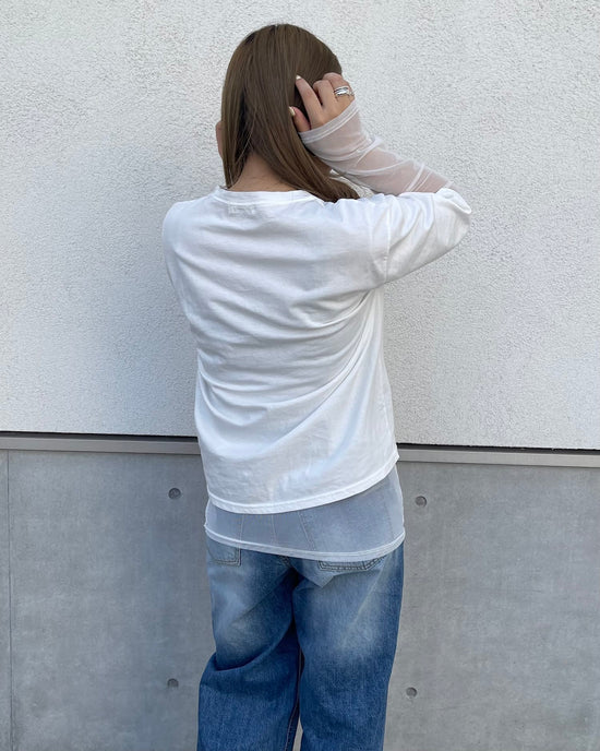 シースルードッキングTシャツ