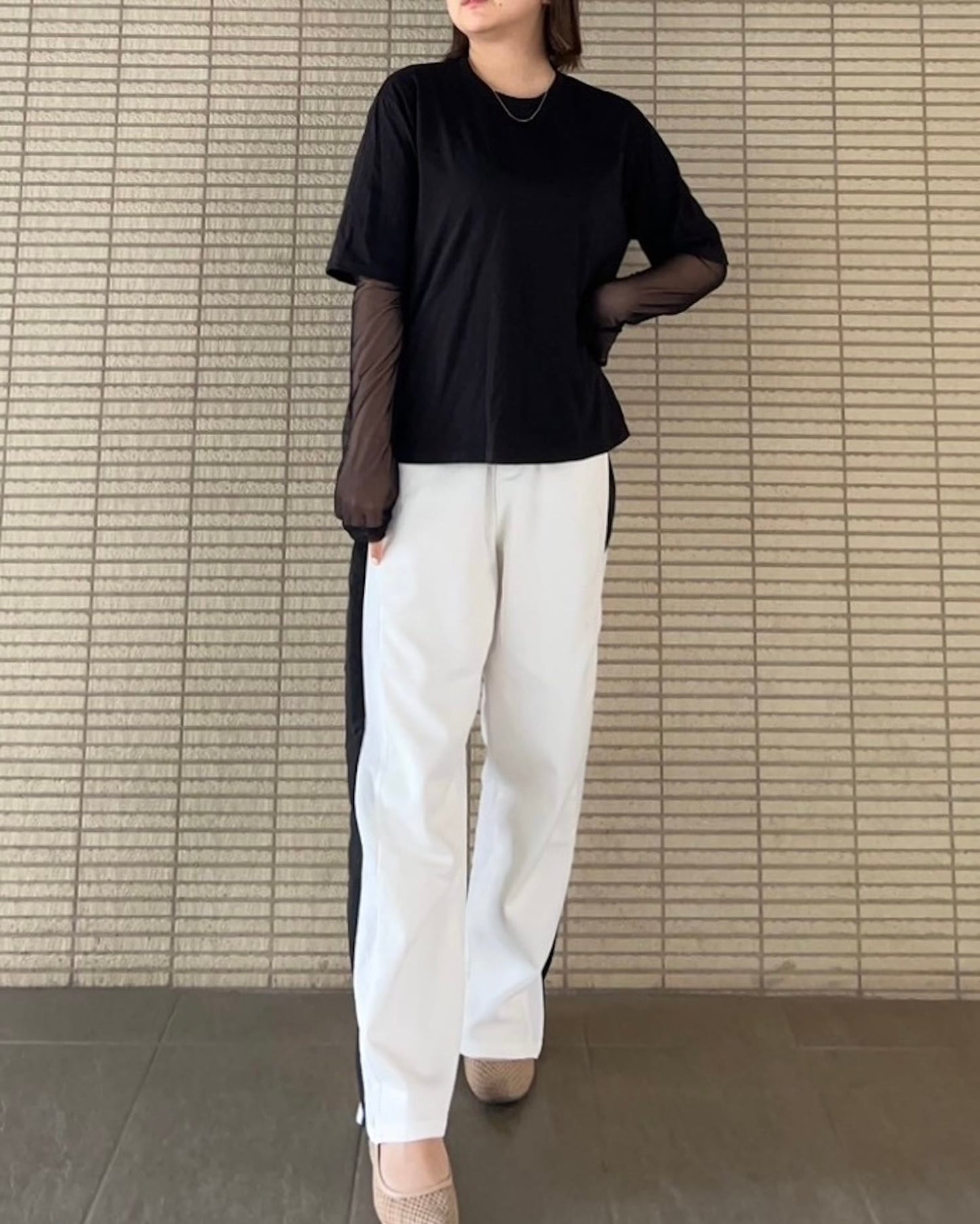 シースルードッキングTシャツ