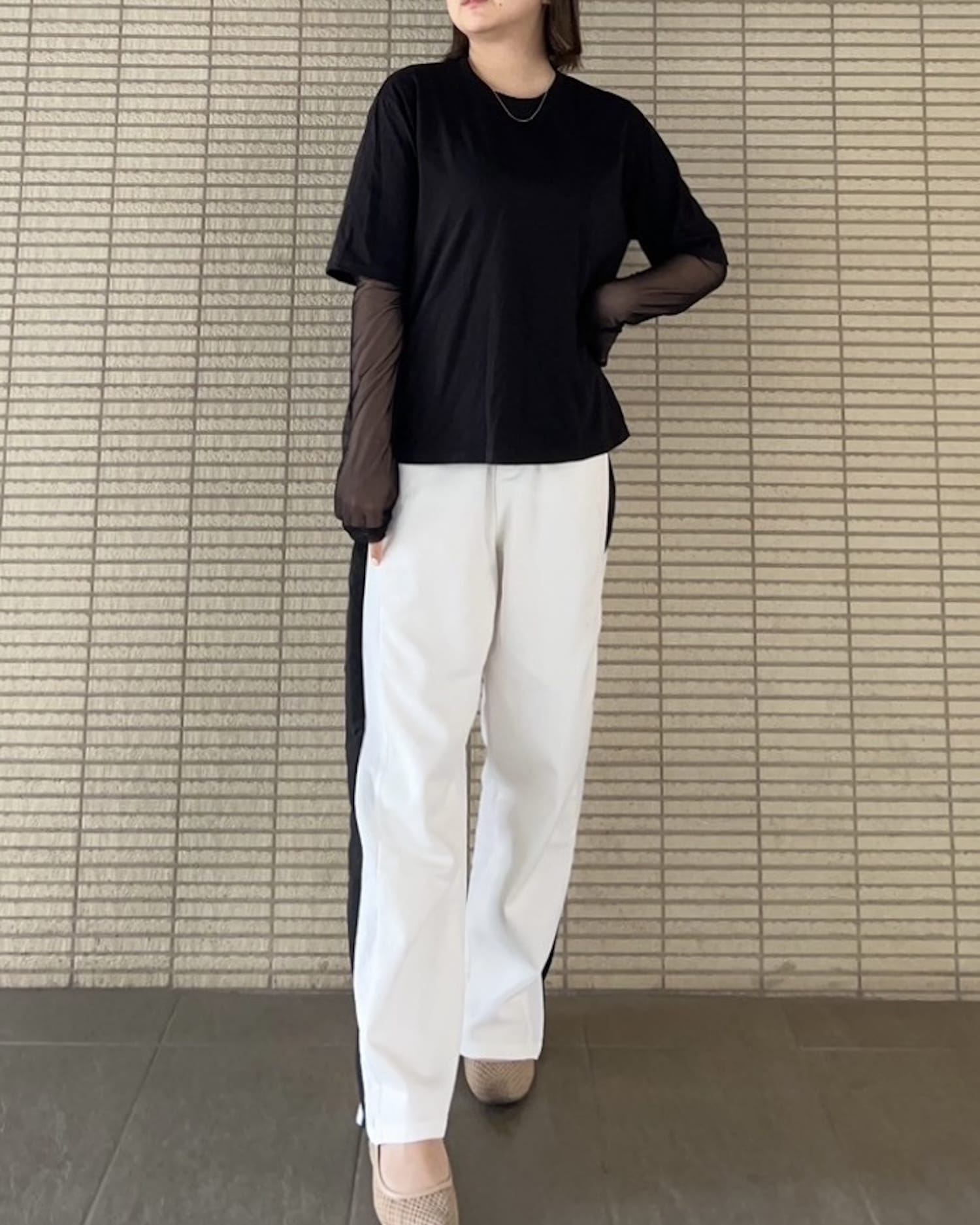 シースルードッキングTシャツ